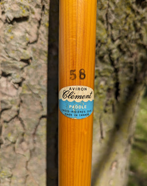 AVIRON CLEMENT 58" PADDLE donated by Bonnie Kukula