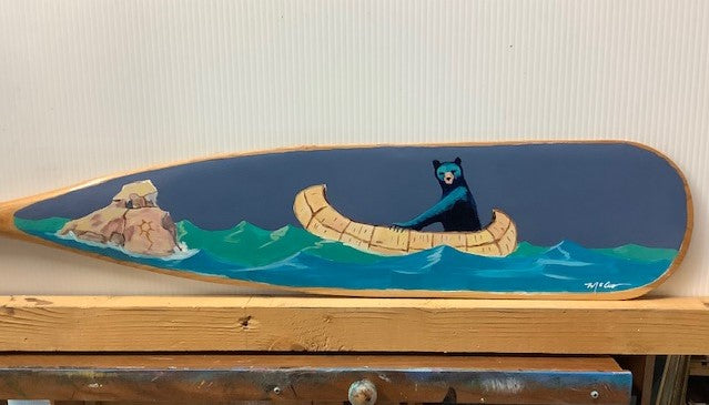 BEAR IN A BOAT by Terry McCue